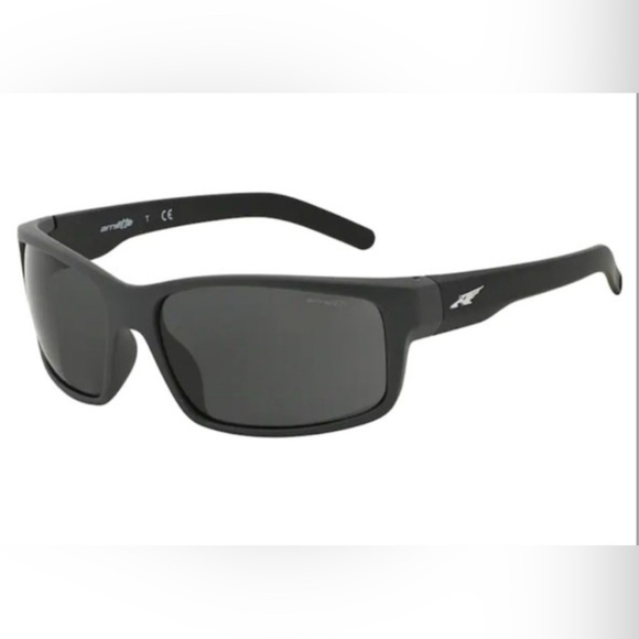 ARNETTE Fastball matte black sunglasses full 
Rim AN4202 polarized with case - Picture 1 of 9